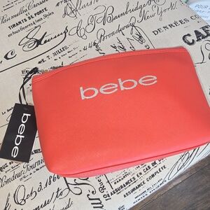 Bebe Vibrant Red Pouch